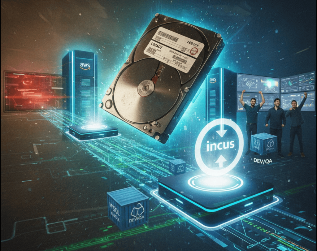 migracion legacy a incus